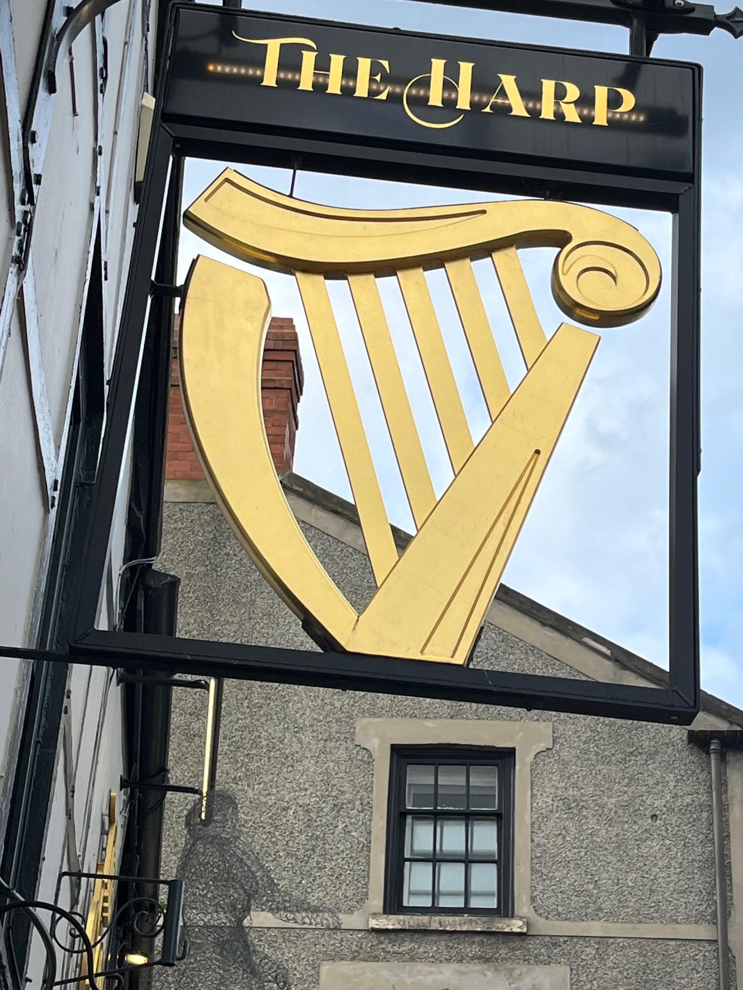 Harp sign. (Sign). Published on 22-10-2021