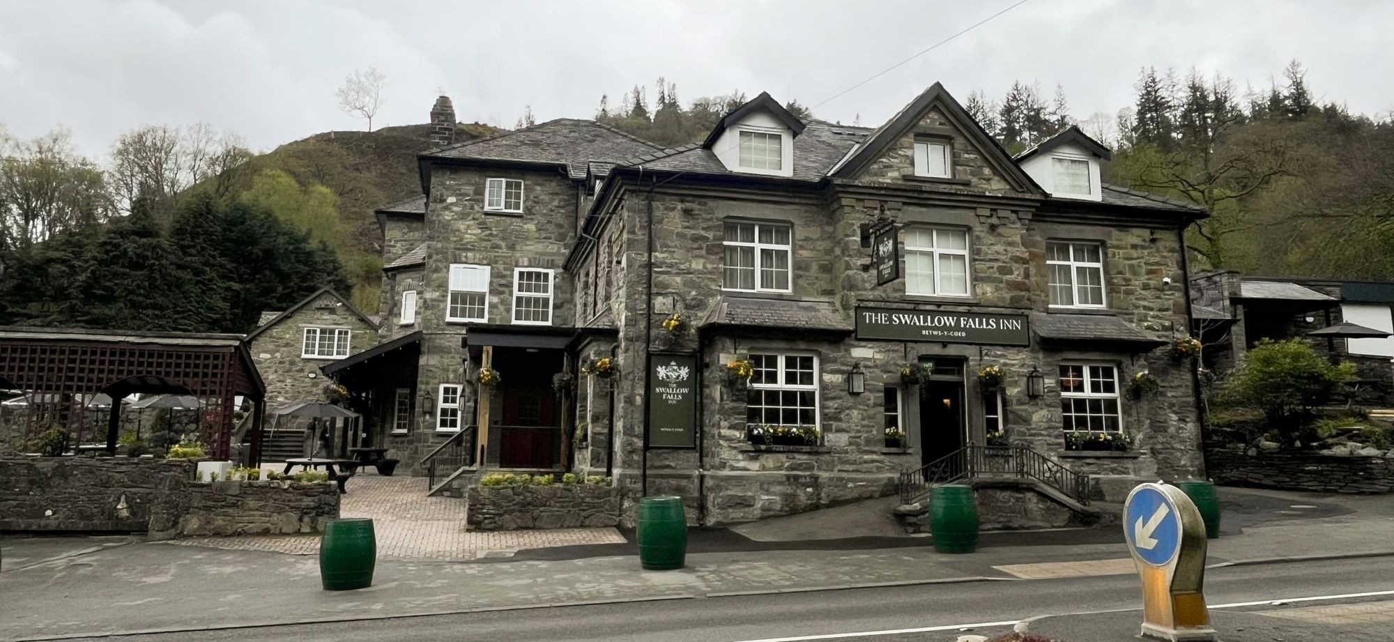Swallow Falls Inn 2025. (Pub, External, Key). Published on 16-04-2025