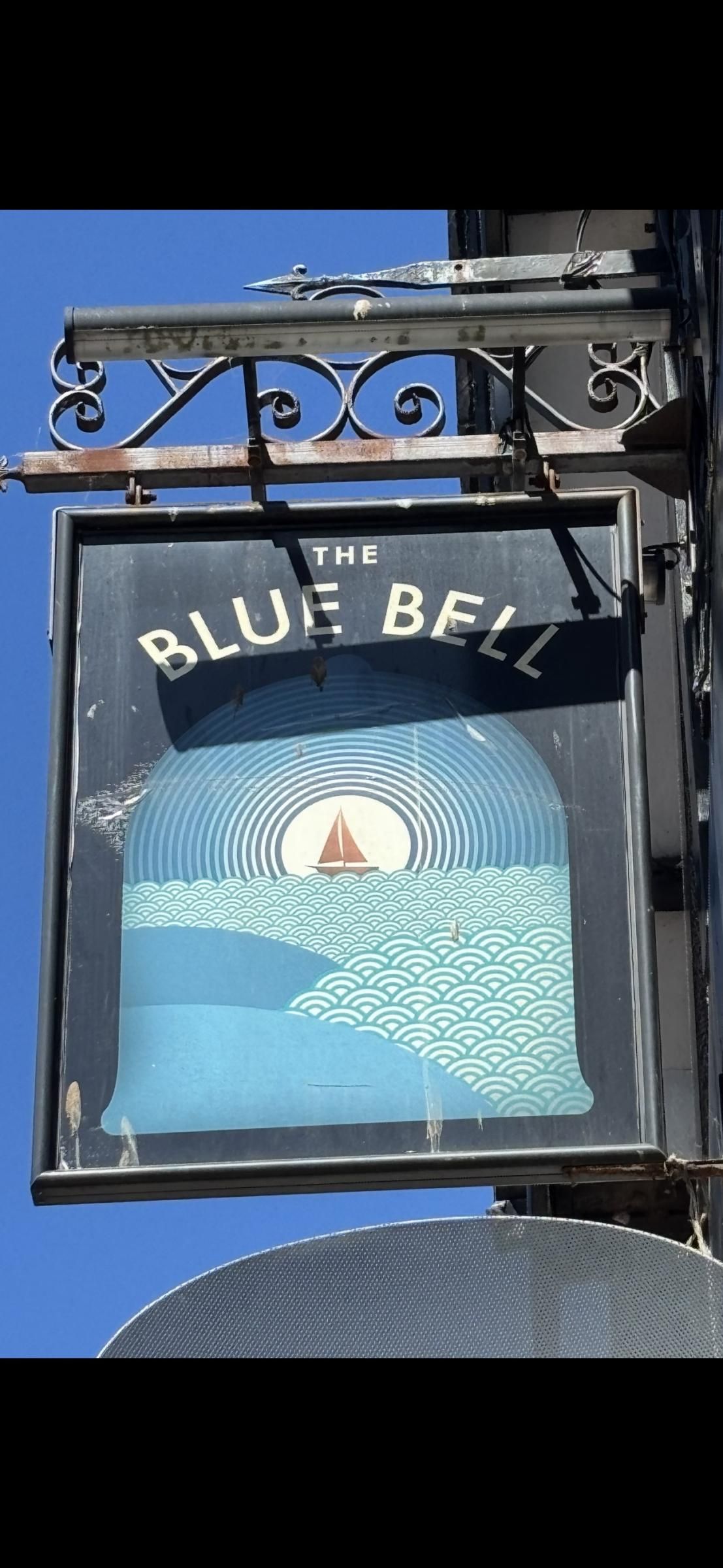 Blue Bell Sign 2025. (Sign). Published on 17-05-2025