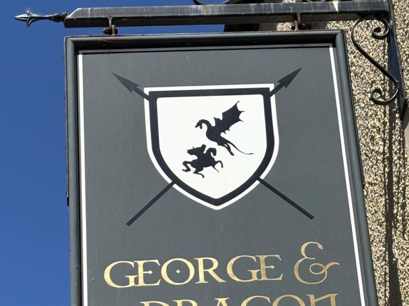 George & Dragon Sign 2025. (Sign). Published on 17-05-2025 