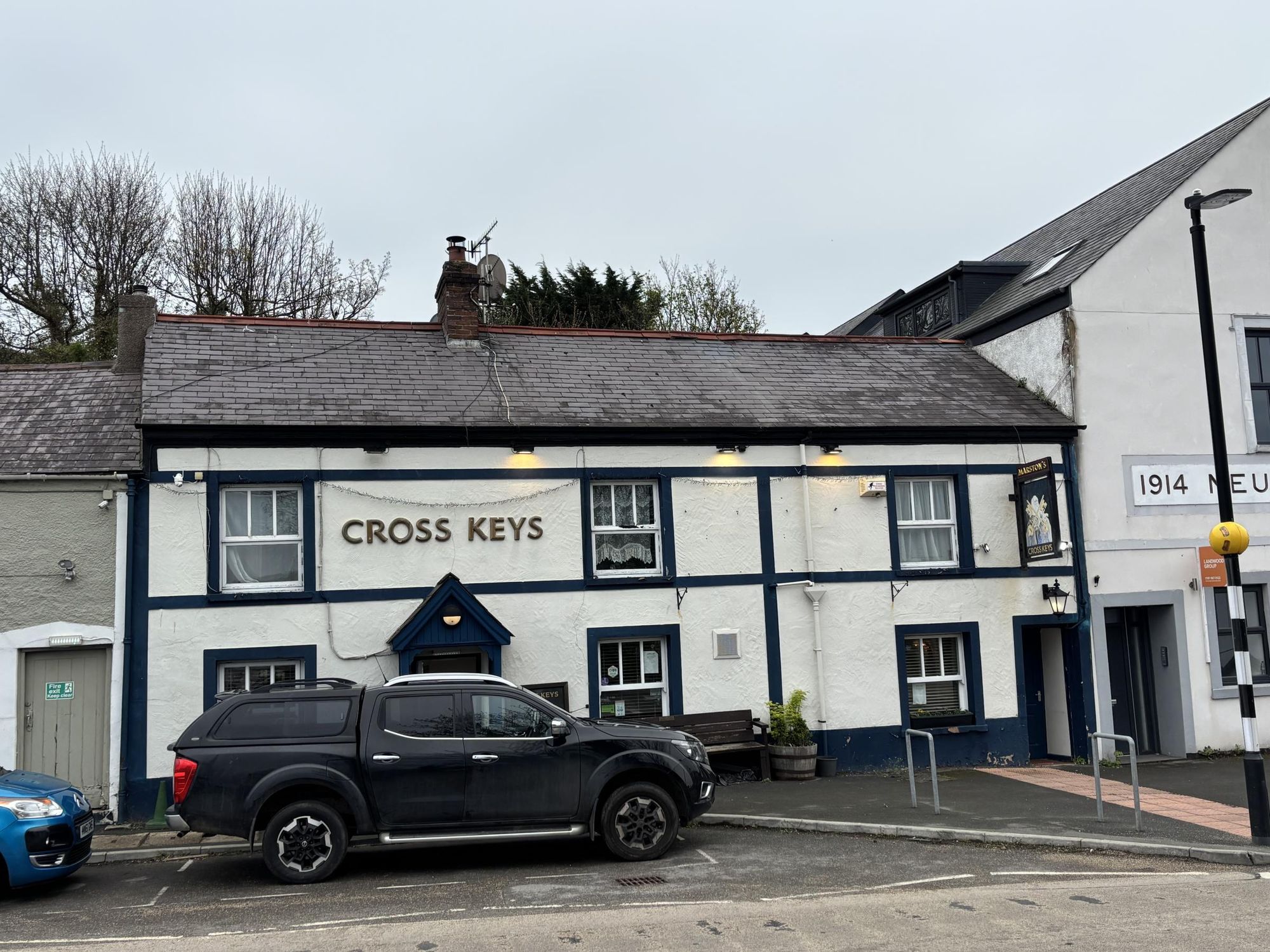 Cross Keys Glan Conwy 2025. (Pub, External, Key). Published on 19-04-2025