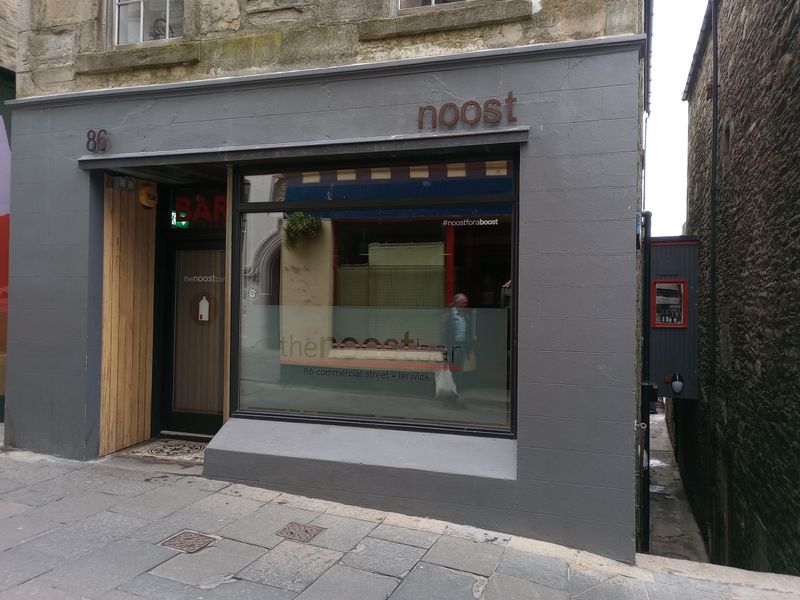 Da Noost Bar, Lerwick (Photo Andrea Briers - 27/08/2025). (Pub, External, Key). Published on 30-09-2025