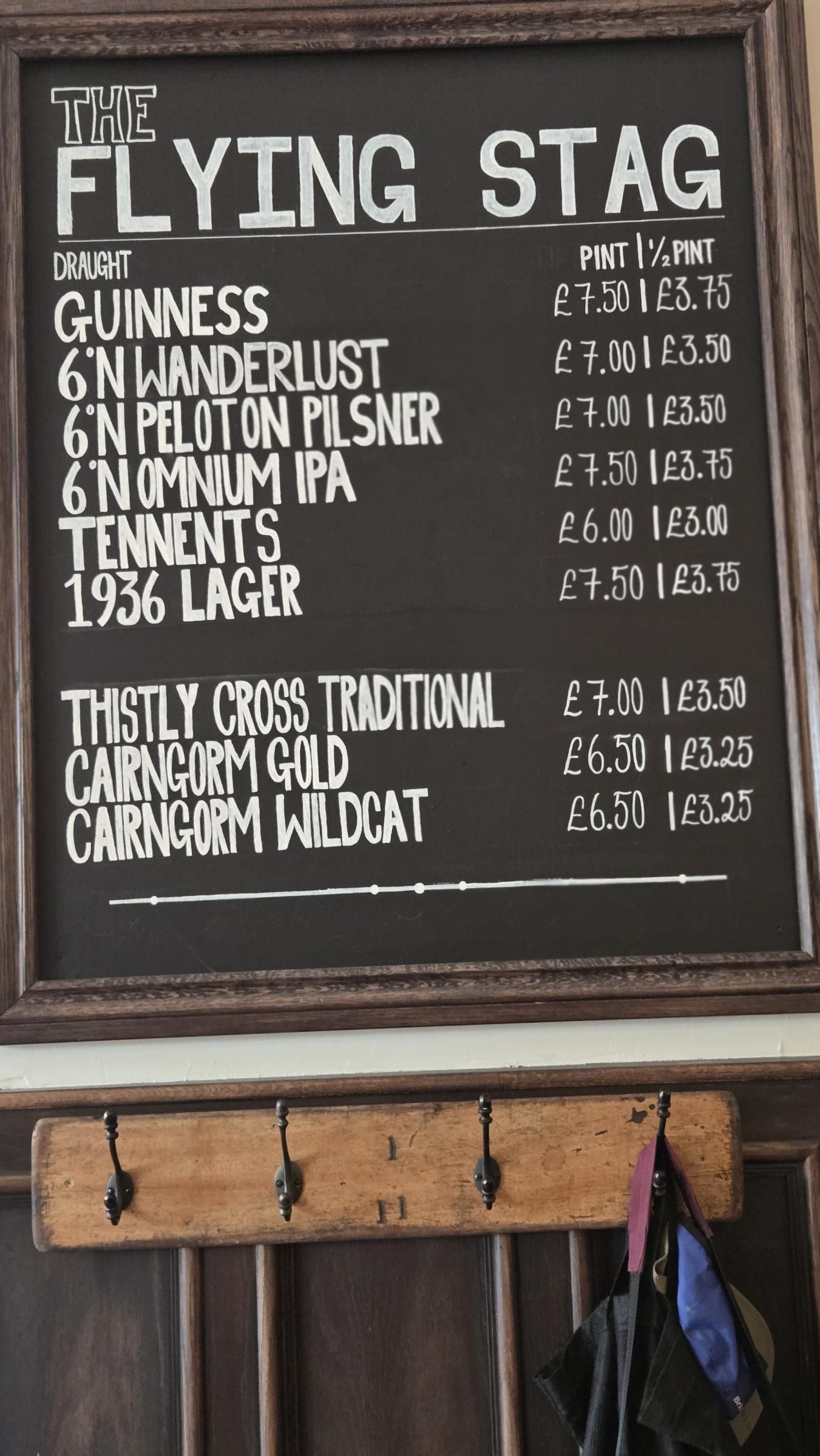 Flying Stag Beer Board. (Pub, Sign). Published on 13-07-2026