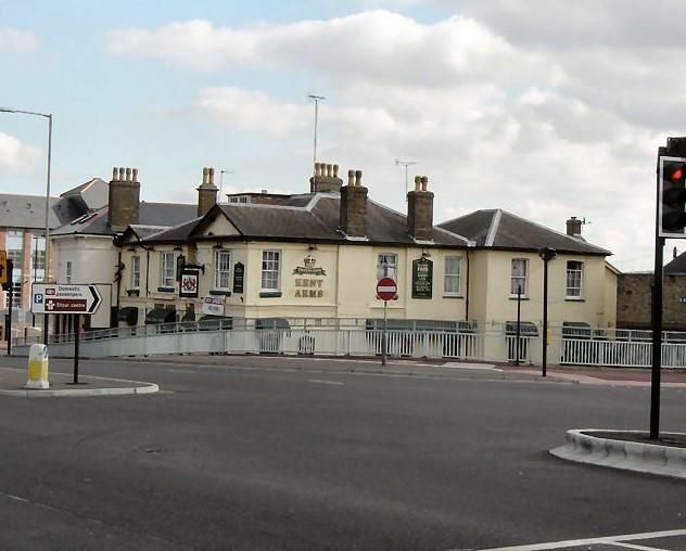 Frontage as Kent Arms. (Pub, External, Key). Published on 21-01-2022