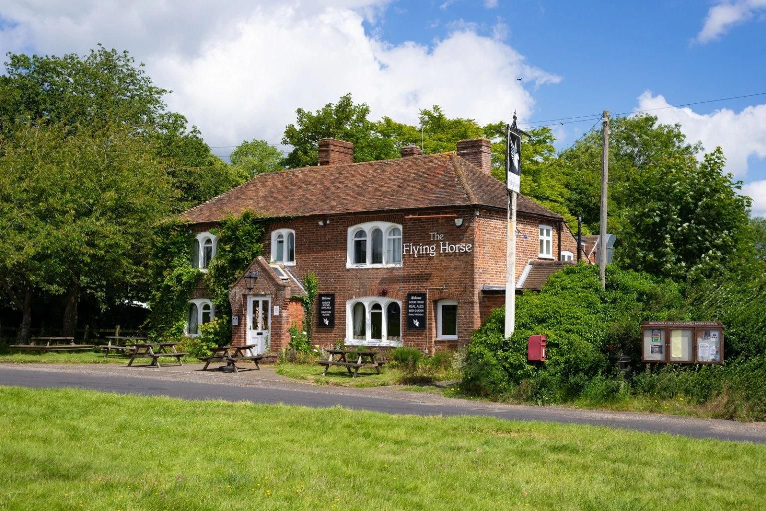 Flying Horse, Boughton Lees. (Pub, External, Sign, Key). Published on 03-02-2025