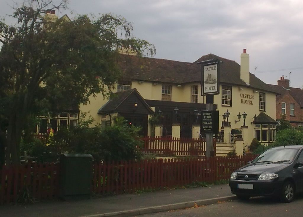 Castle at Saltwood. (Pub, External, Key). Published on 30-09-2013