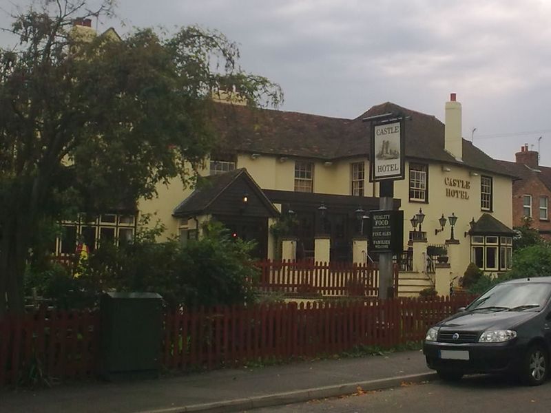 Castle at Saltwood. (Pub, External, Key). Published on 30-09-2013