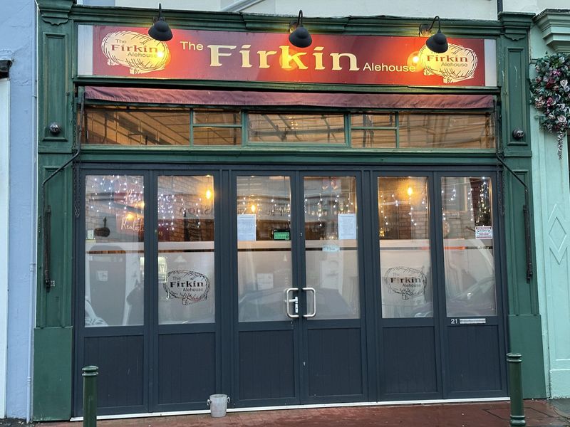 Firkin Alehouse frontage. (Pub, External, Sign, Key). Published on 29-12-2022