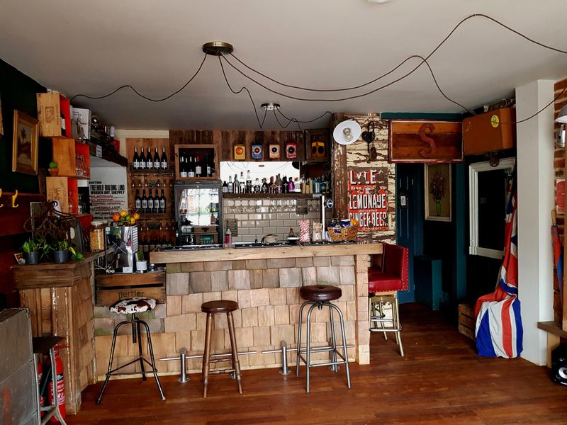 Inside and the bar counter. (Bar). Published on 19-04-2019