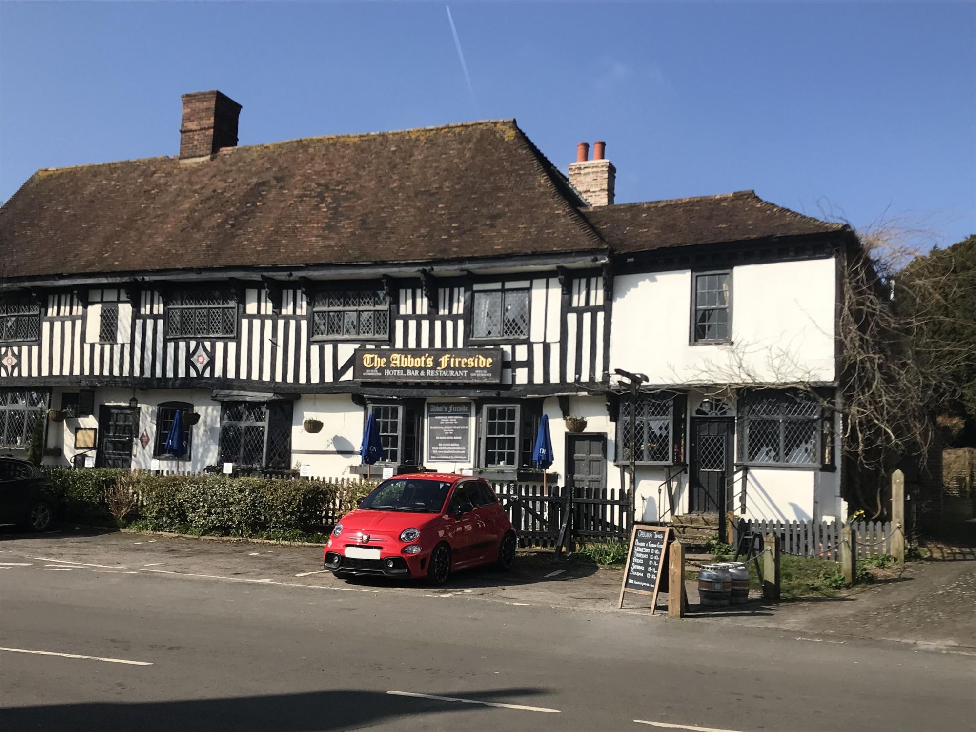 Abbots Fireside, Elham. (Pub, External, Key). Published on 11-03-2024