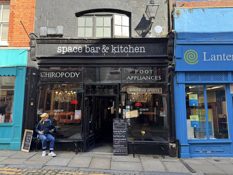 Space Bar & Kitchen. (Pub, External, Sign, Key). Published on 01-10-2024