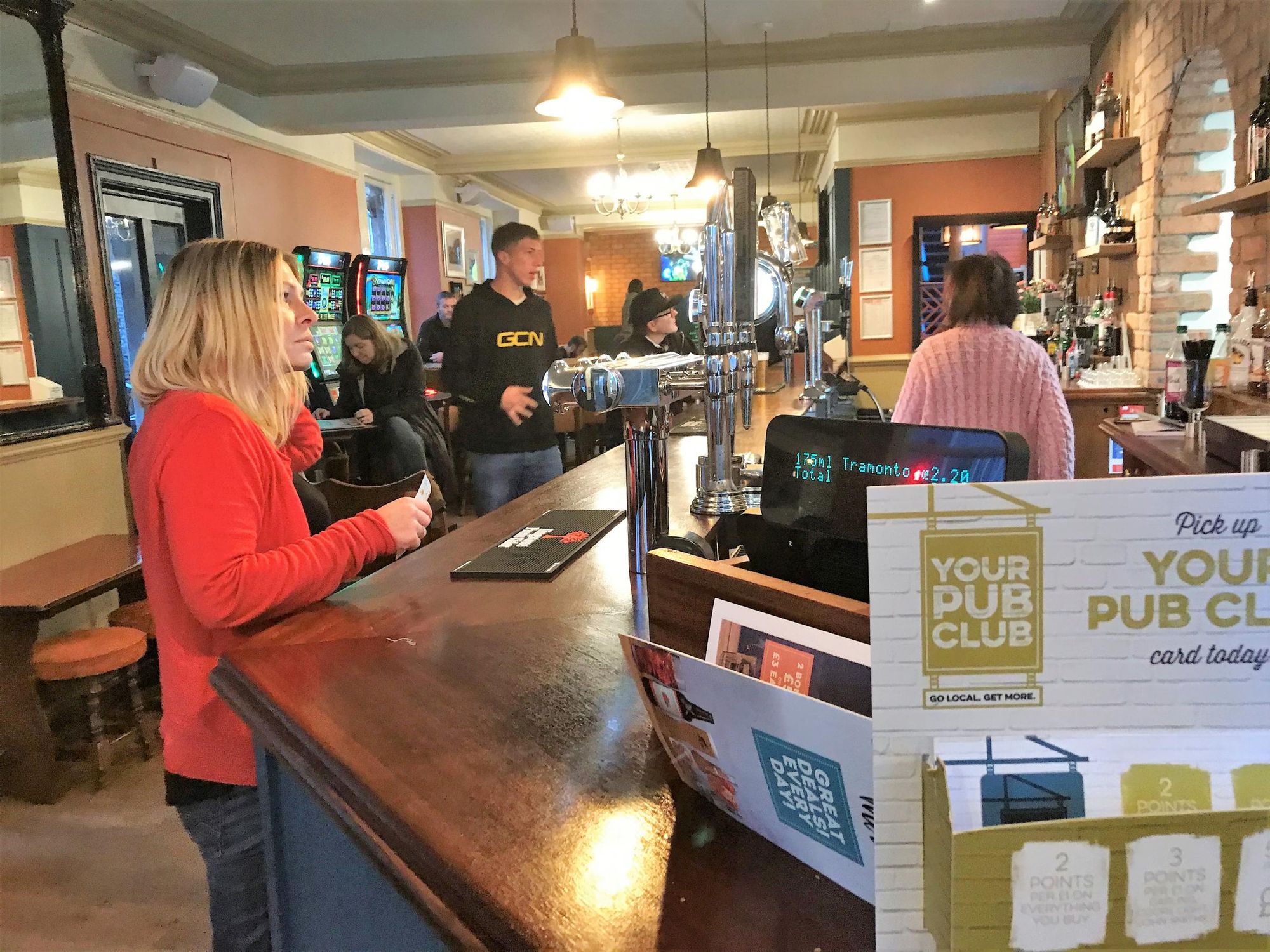 December 2019. (Pub, Bar, Customers). Published on 01-12-2019