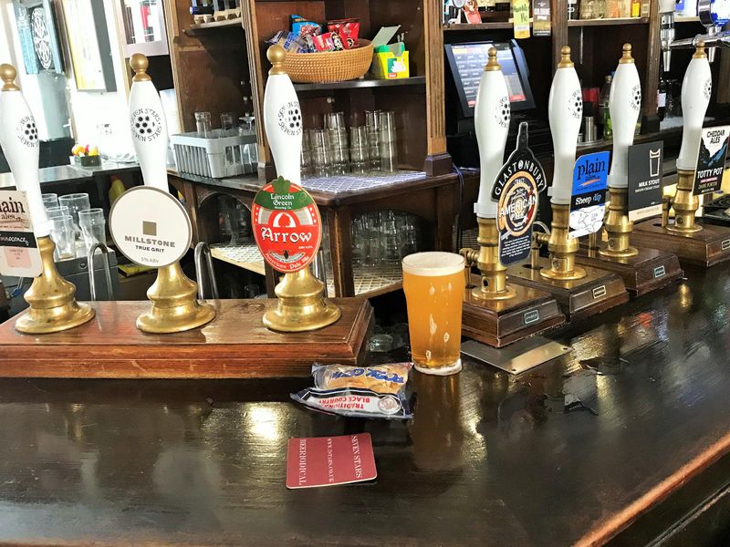 Array of beers - July 2018. (Bar, Key). Published on 13-08-2018