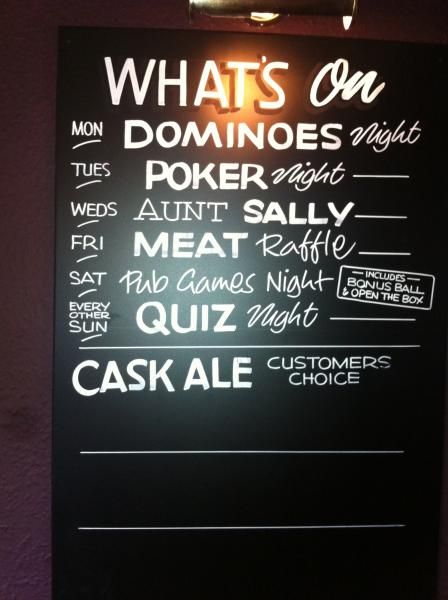 What's On at The Chandos.. Published on 14-10-2015