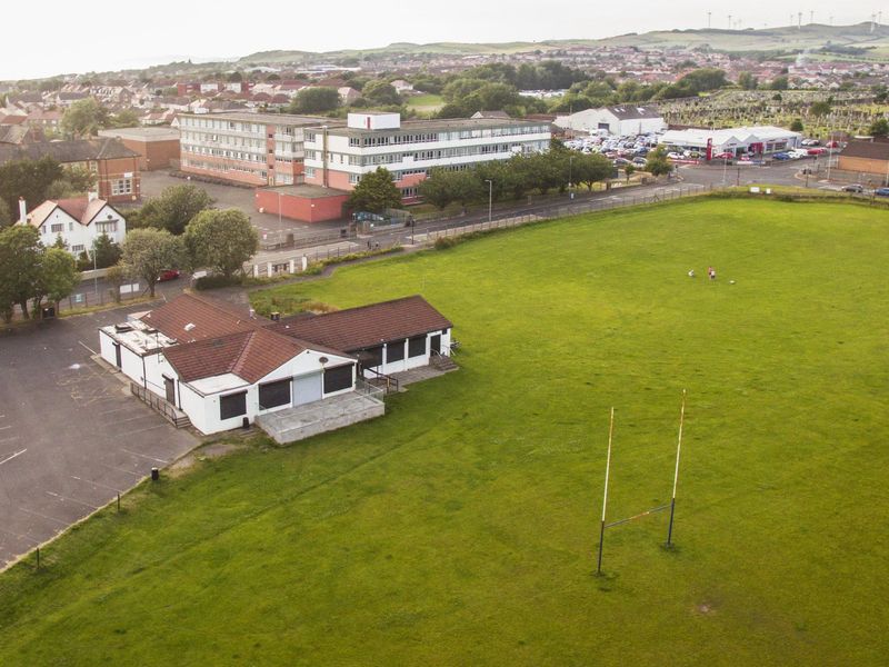 Ardrossan Rugby Club from above. (External, Key). Published on 19-07-2019