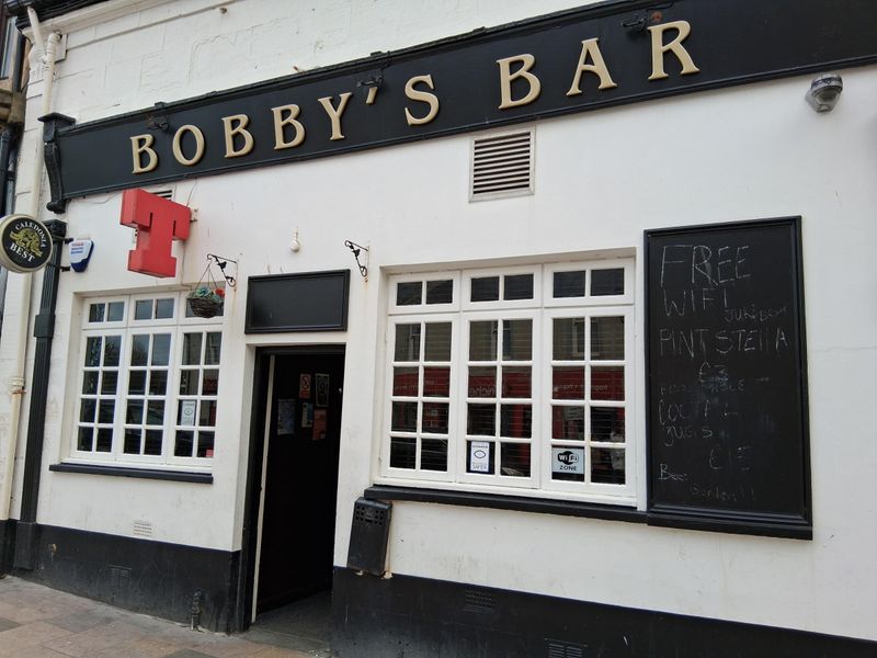 Bobby's, Saltcoats (Photo: Alastair McMillan 31/03/2025). (Pub, External, Key). Published on 11-08-2025