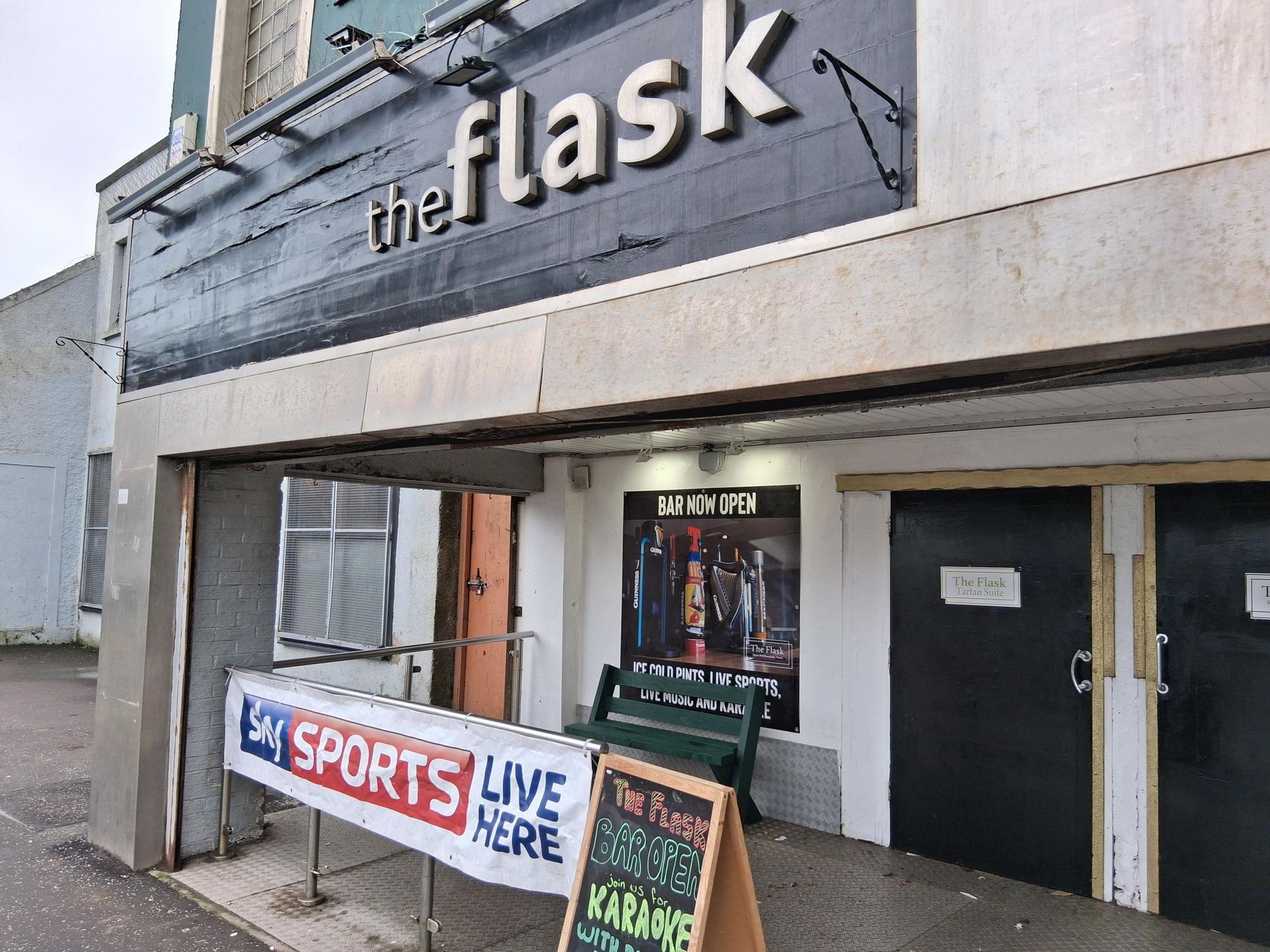 The Flask, Saltcoats (Photo: Alastair McMillan 03/03/2025). (Pub, External, Key). Published on 01-09-2025
