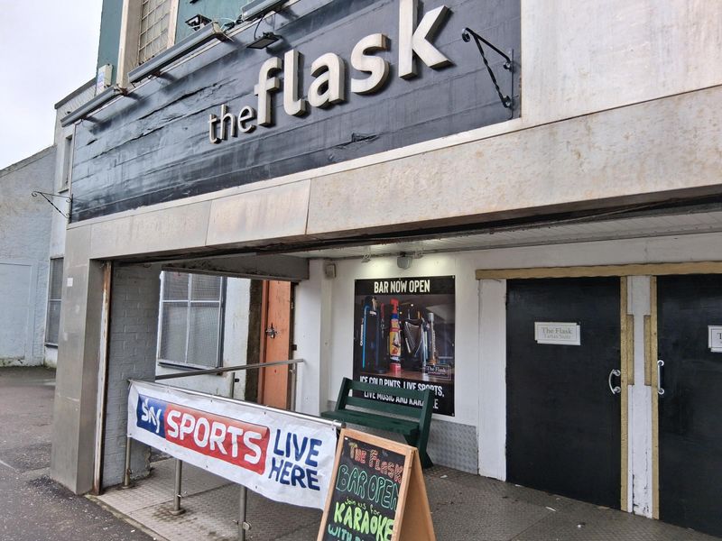 The Flask, Saltcoats (Photo: Alastair McMillan 03/03/2025). (Pub, External, Key). Published on 01-09-2025