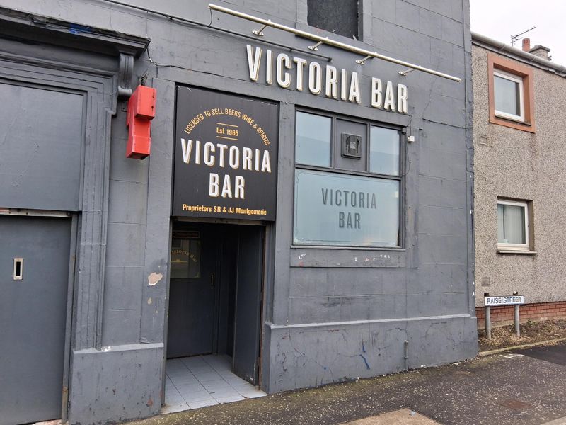 Victoria Bar, Saltcoats (Photo: Alastair McMillan 03/03/2025). (Pub, External, Key). Published on 30-09-2025
