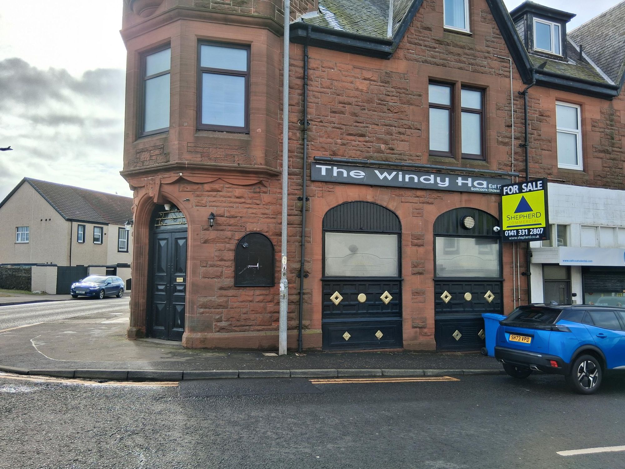 Windy Ha, Saltcoats (Photo: Alastair McMillan 03/03/2025). (Pub, External, Key). Published on 30-09-2025