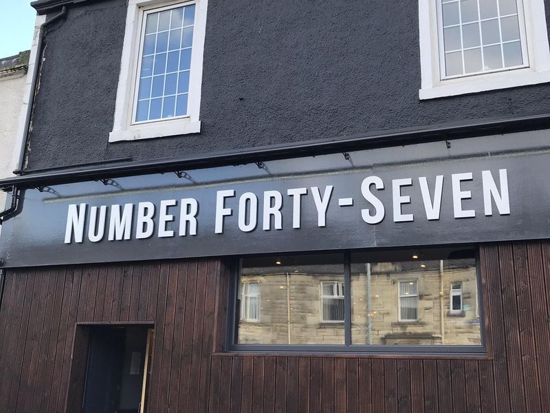 Number Forty Seven, Troon. (Pub, External). Published on 07-10-2020