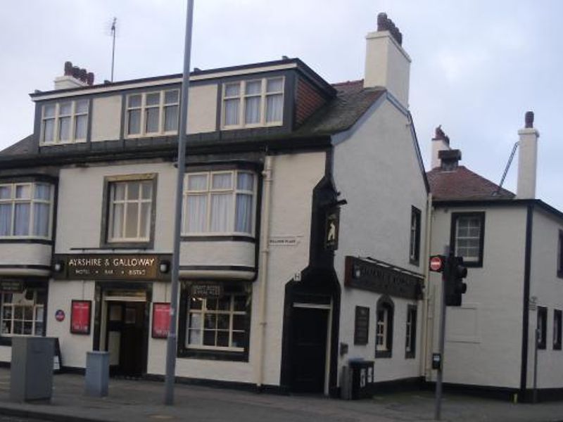 Ayrshire & Galloway Hotel, Ayr. (Pub, External, Key). Published on 02-02-2015