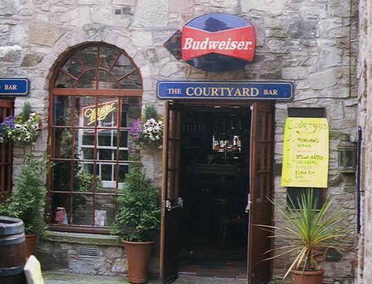 Courtyard Bar, Ayr. (Pub, External, Key). Published on 10-05-2013