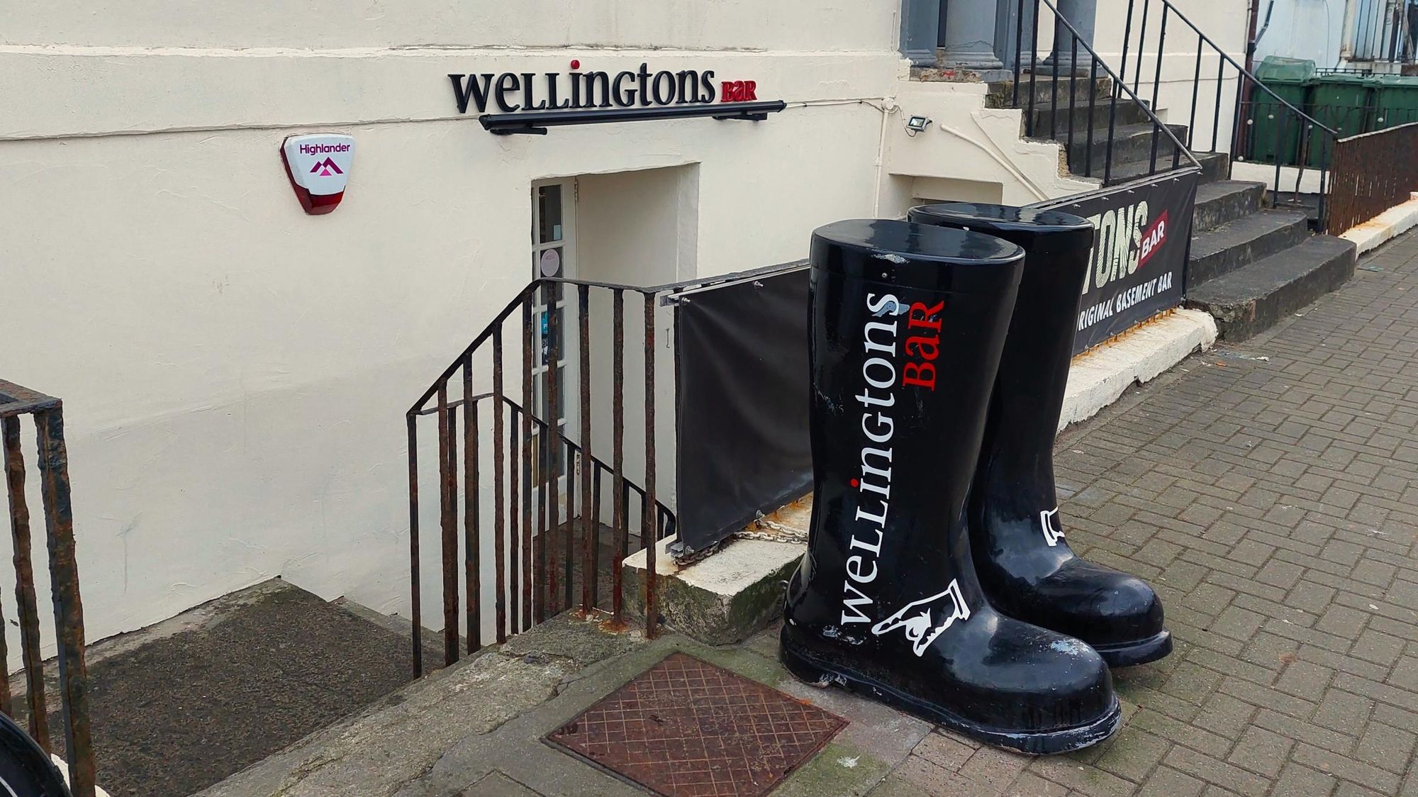 Wellingtons Bar. (Pub, External, Key). Published on 18-02-2025