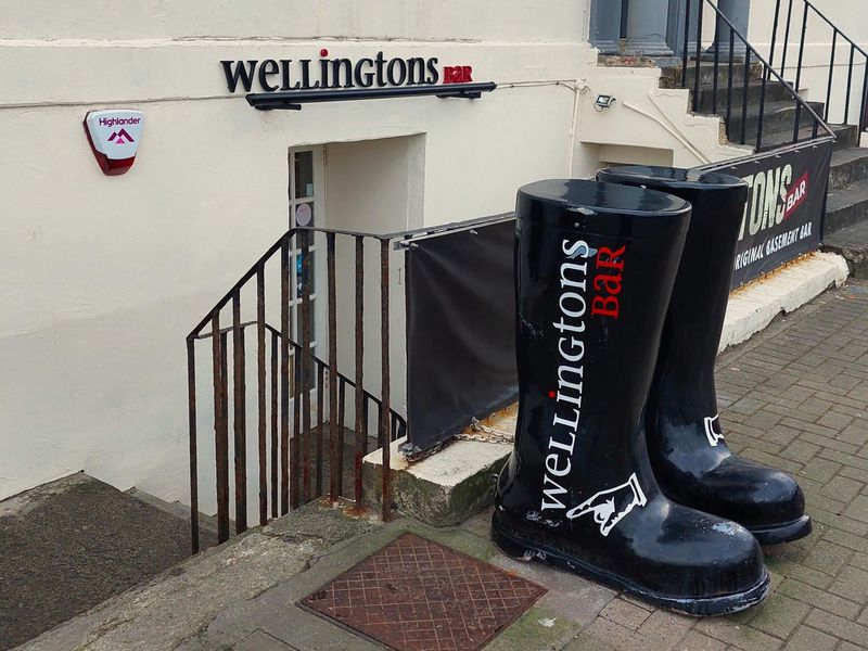 Wellingtons Bar. (Pub, External, Key). Published on 18-02-2025