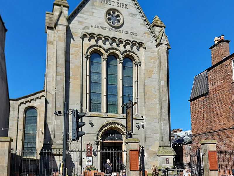 West Kirk, Ayr. (Pub, External, Key). Published on 20-07-2026