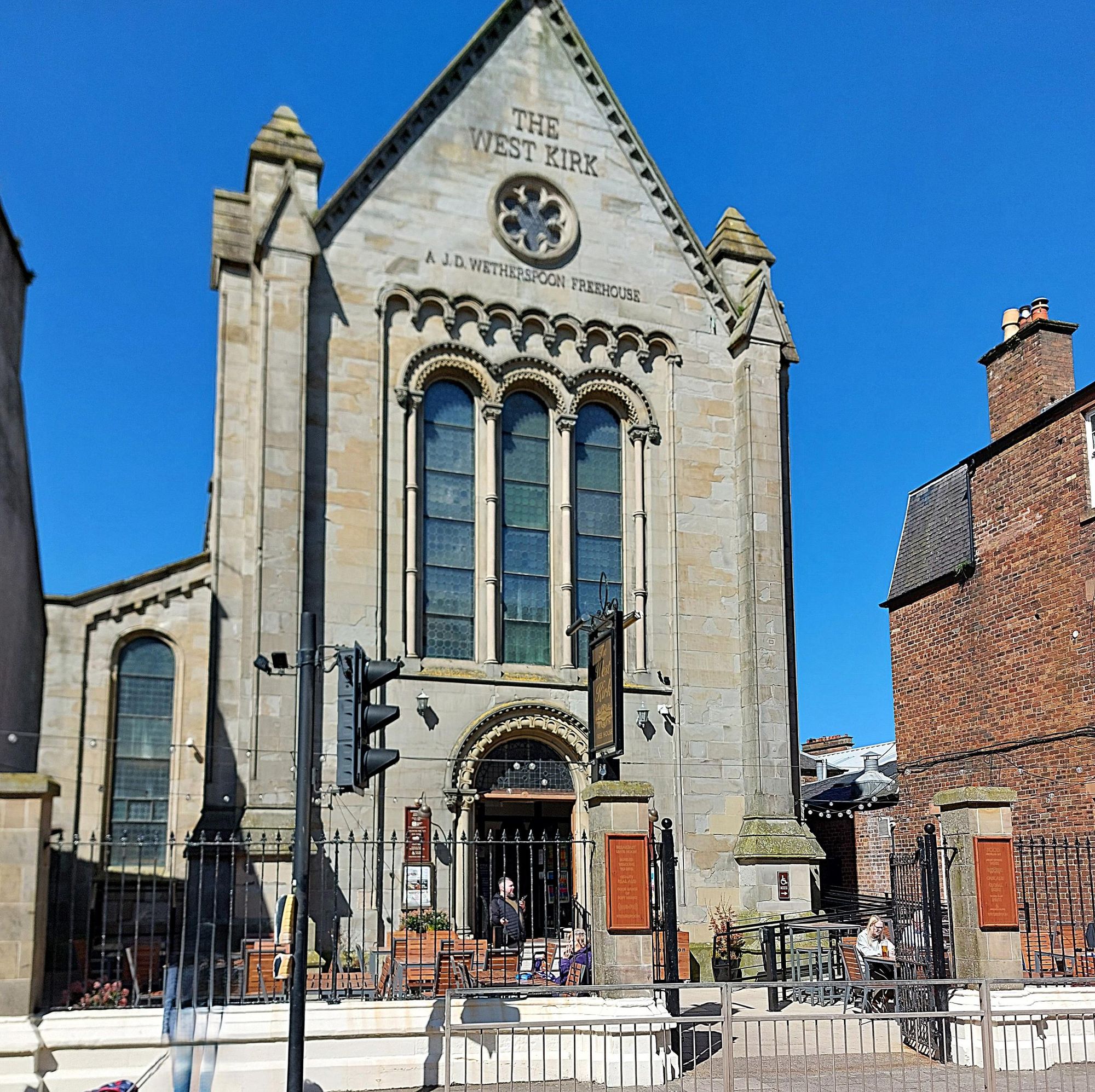 West Kirk, Ayr. (Pub, External, Key). Published on 20-07-2026
