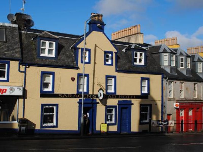 Saracen's Head, Beith. (Pub, External, Key). Published on 24-02-2014 