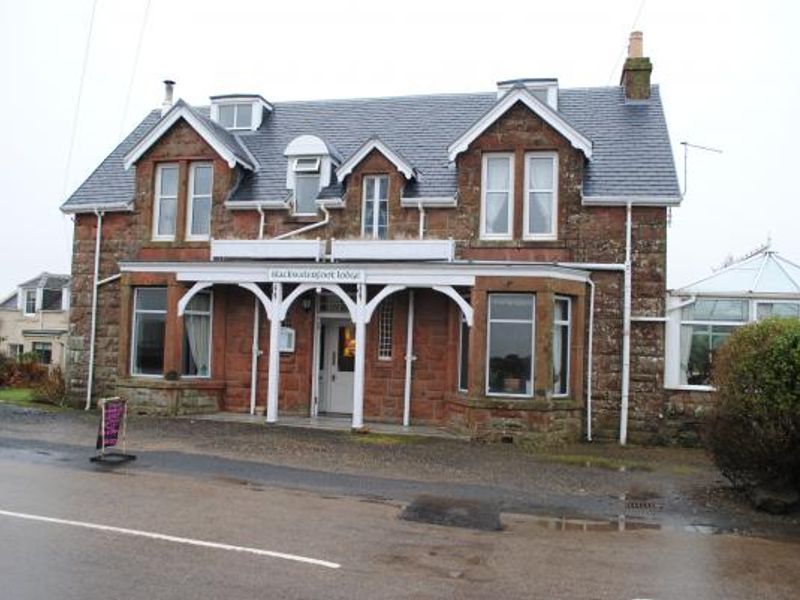 Blackwaterfoot Lodge. (Pub, External, Key). Published on 16-04-2013
