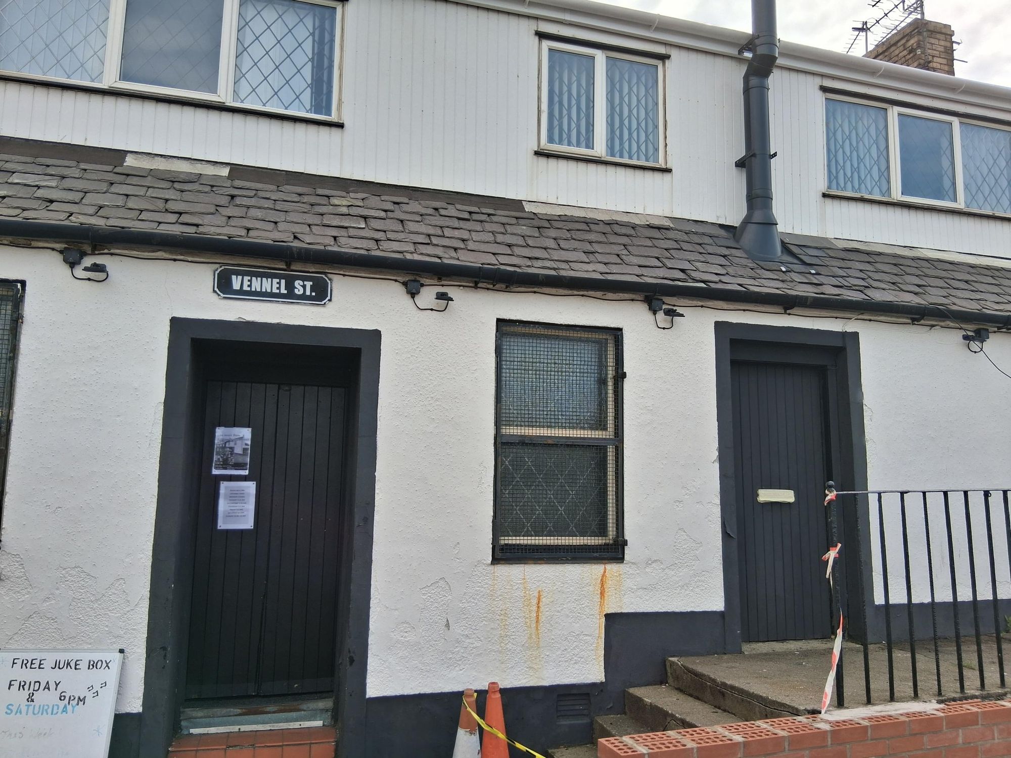 Black Bull Inn, Dalry (Photo: Alastair McMillan 28/04/2025). (Pub, External, Key). Published on 11-08-2025