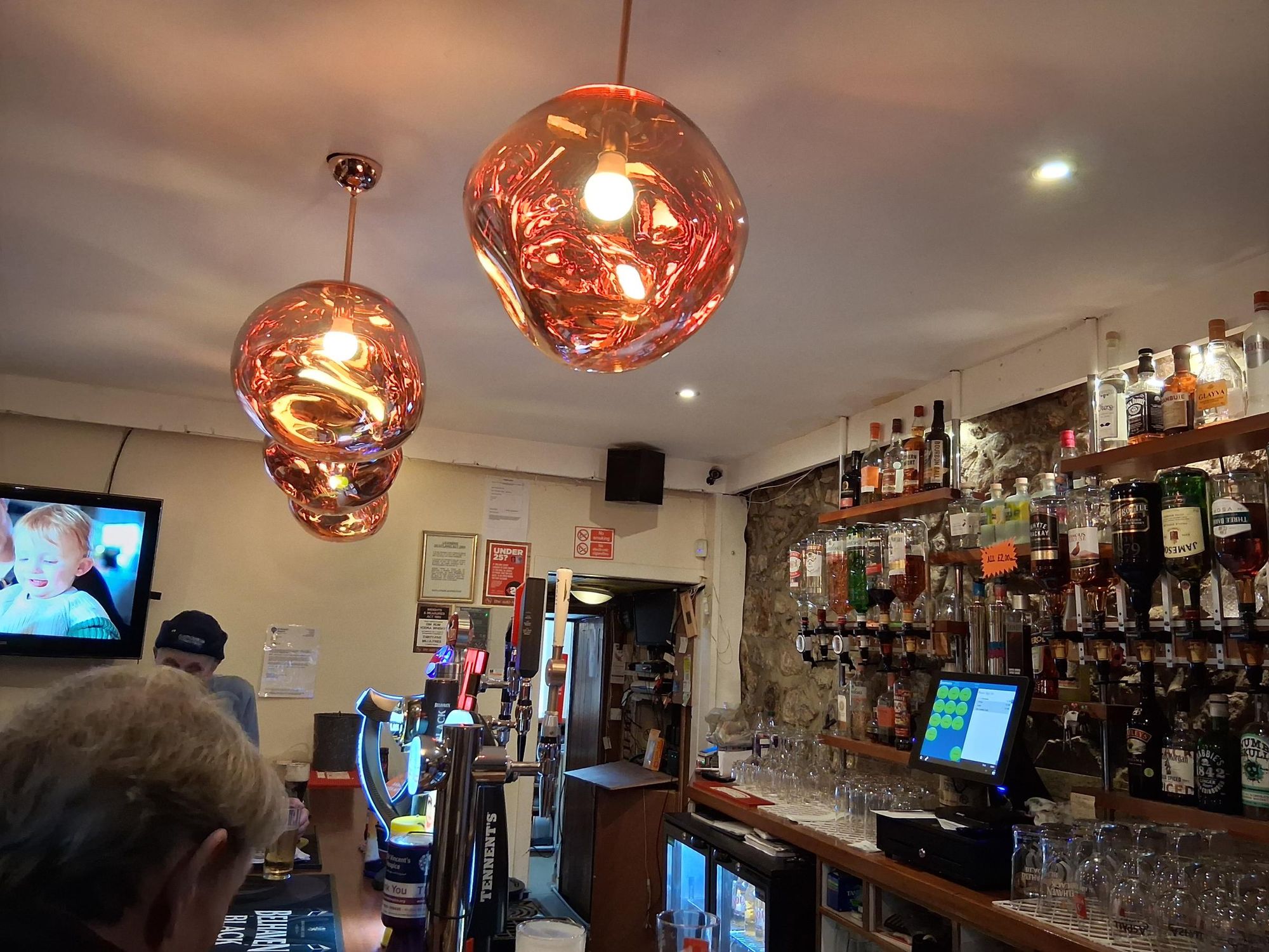 Auld Hoose, Dalry (Photo: Alastair McMillan 28/04/2025). (Bar). Published on 11-08-2025