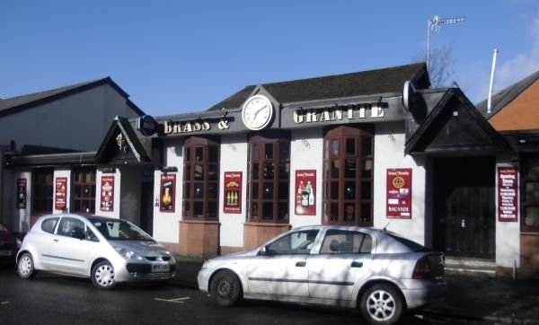 Brass & Granite, Kilmarnock. (Pub, External, Key). Published on 31-03-2015