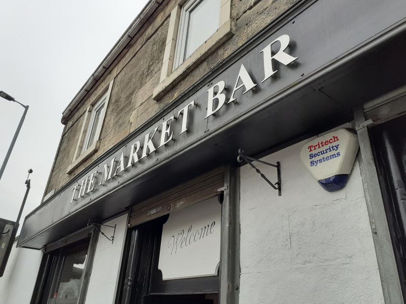 Market Bar, Kilwinning. (Pub, External, Key). Published on 06-03-2025