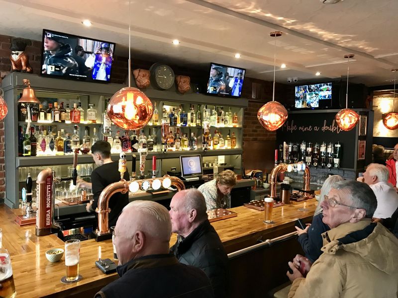 Twa Dugs, Millport. (Pub, Bar, Customers). Published on 13-07-2023 