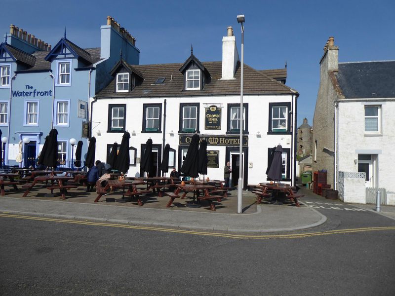 Crown Hotel, Portpatrick. (Pub, External, Key). Published on 14-04-2019