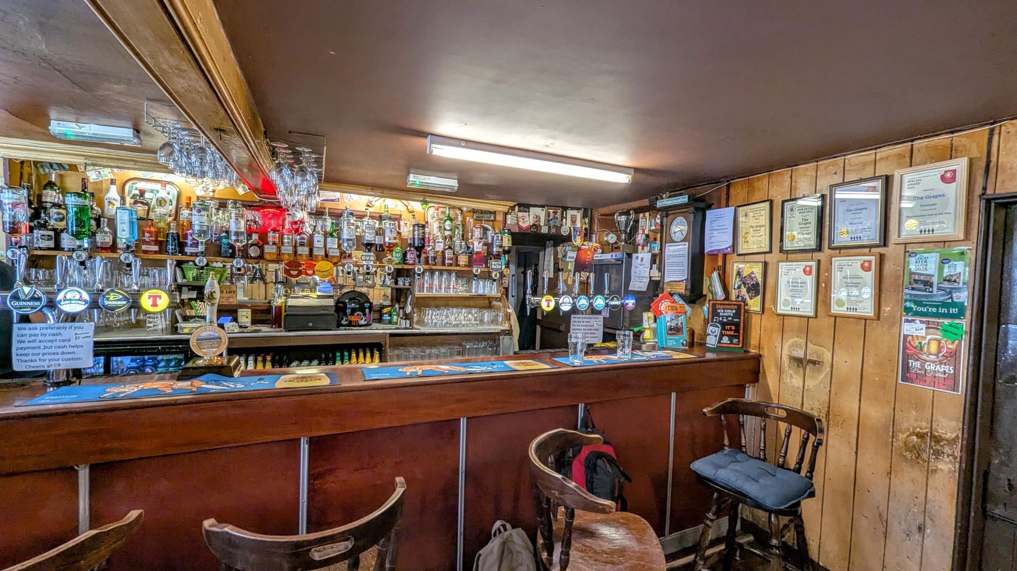 Grapes, Stranraer  (Photo: Hugh Steele - 02/07/2025). (Pub, Bar). Published on 20-12-2025