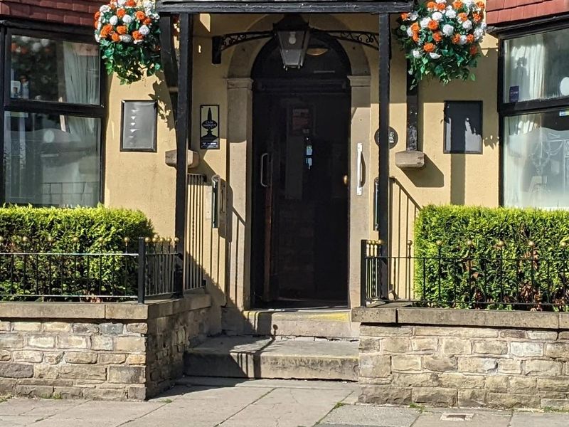 Mobility Access to Pub showing Two Steps and Grab Handle to Righ. (External). Published on 18-01-2026 