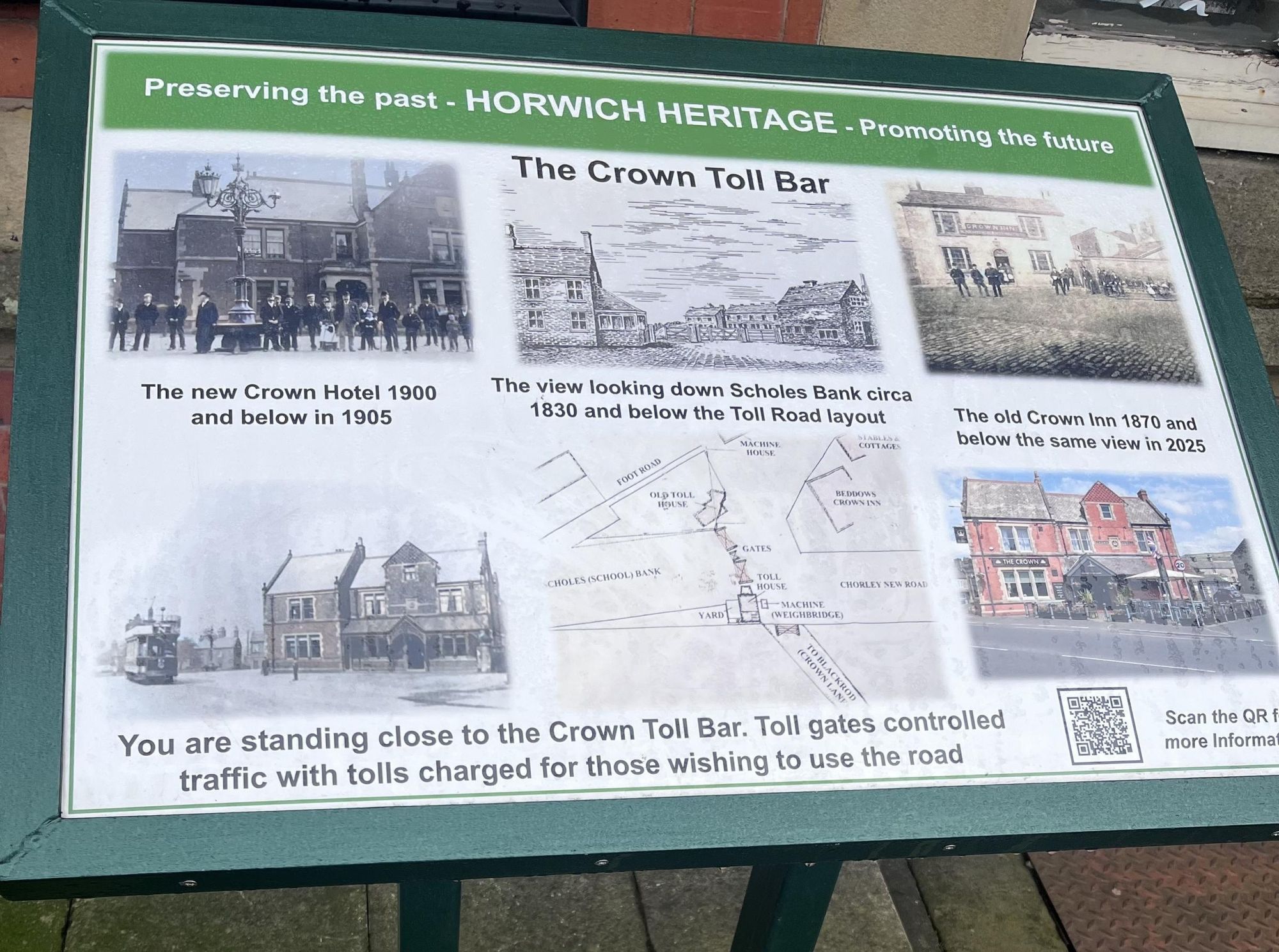 Photo Display outside the pub. Published on 20-12-2025