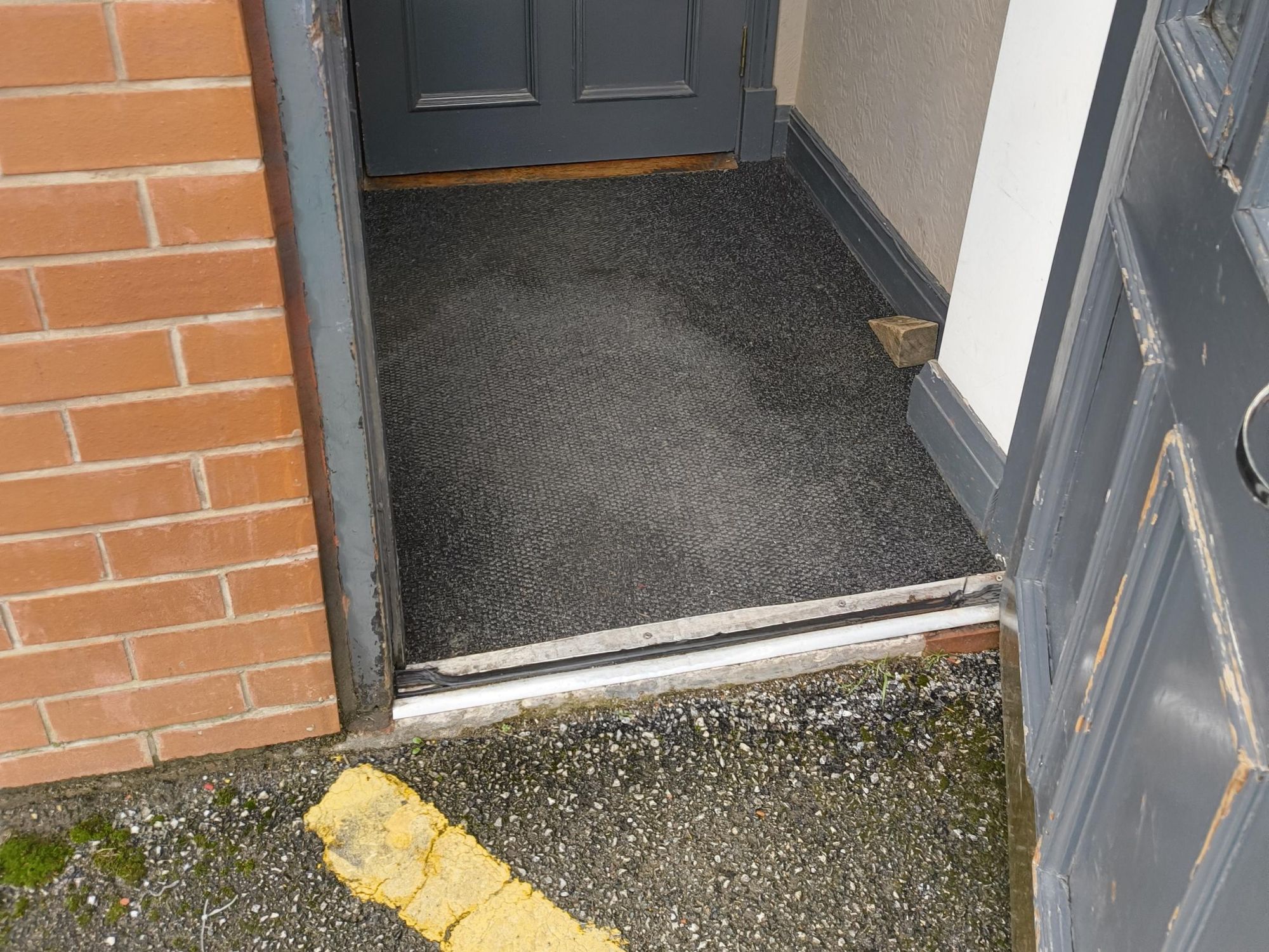 Mobility Level Access at the side car park entrance. (External). Published on 01-02-2026