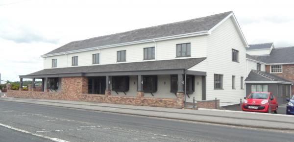 Front View post Cladding but no signs. Published on 31-05-2015