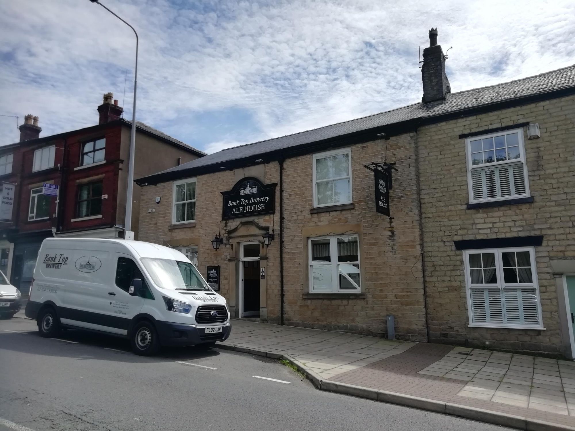 Front View with Brewery Van. Published on 03-08-2020