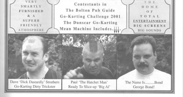 Advert From July 2001 Bolton Pub Directory. Published on 10-02-2016