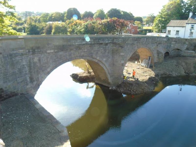 Pack Horse Bridge opposite the Pub. Published on 30-09-2015