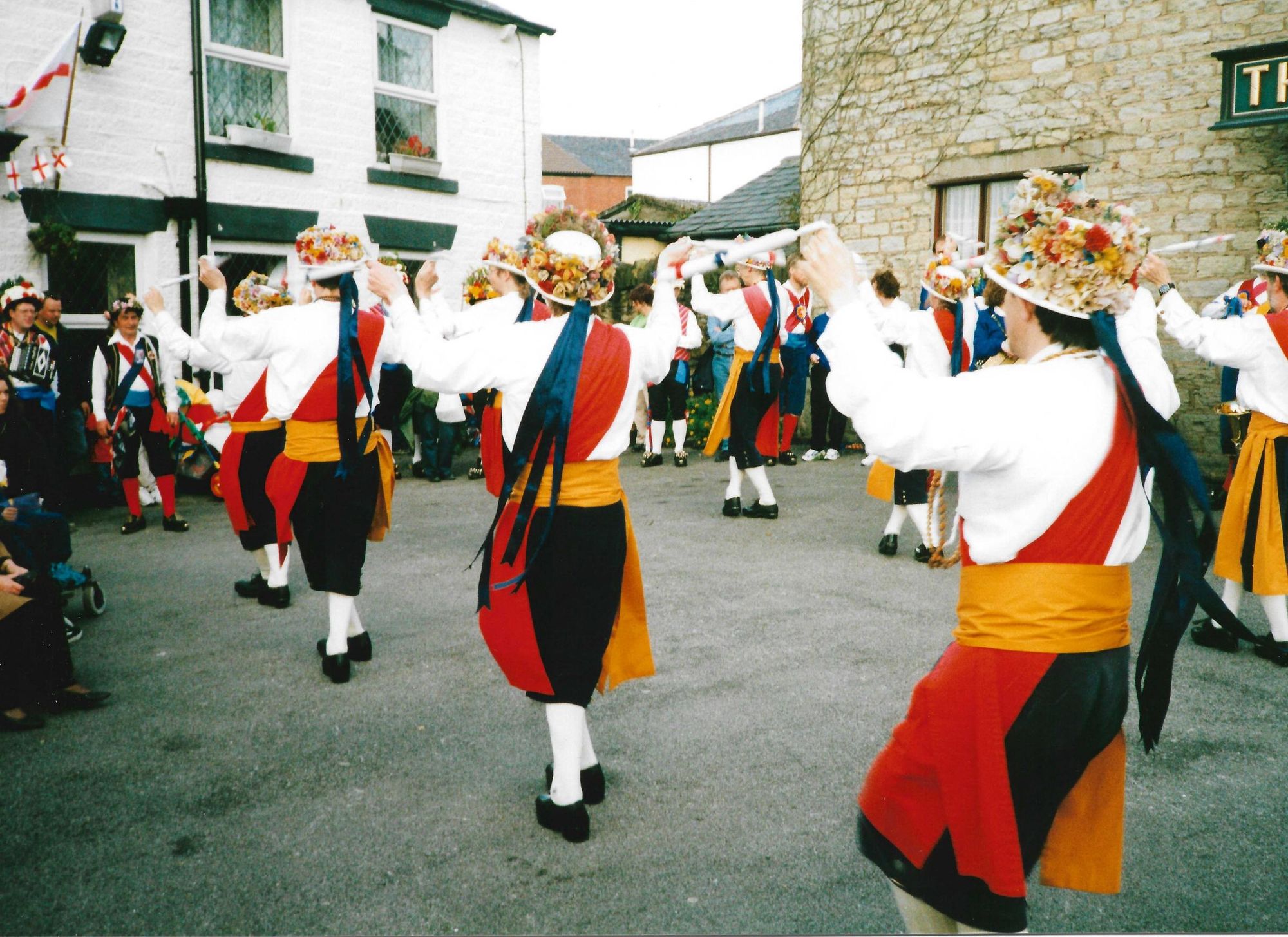 Front View around 1998 - the Morrismen have arrived. Published on 26-05-2022