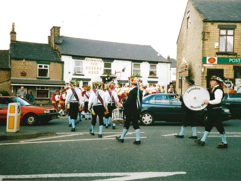 Front View around 1998 - more Morrismen have arrived. Published on 26-05-2022 