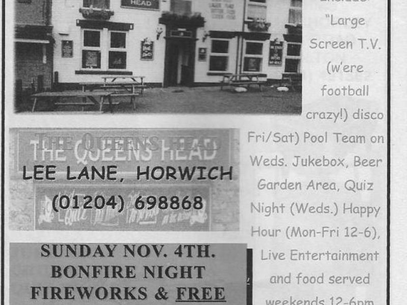 Advert From November 2001 Yellow Pub Directory. Published on 10-02-2016 